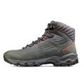 Mammut Buty trekkingowe Mercury IV Mid GTX (wszechstronne, skóra nubukowa, wodoodporne) czarny/czerwony mężczyźni